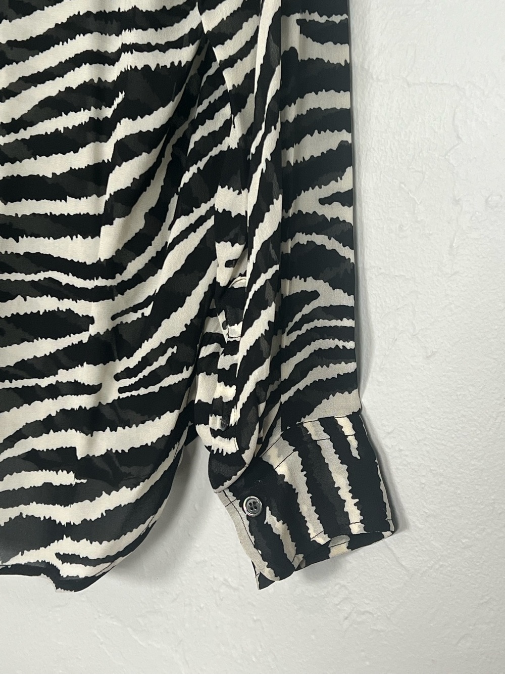 Isabel Marant Étoile Jaws Zebra Print Oversized Blouse FR 40 US 8 - Picture 5 of 7
